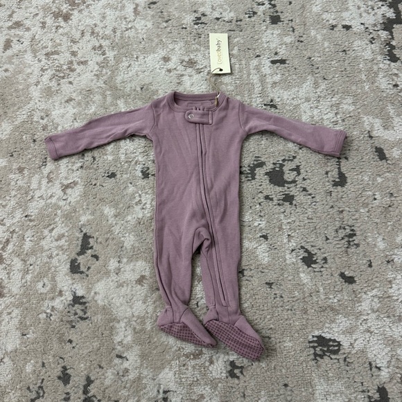 L’oved Baby Organic Zipper Footed Overall Size Preemie/Newborn NWT - Picture 1 of 4